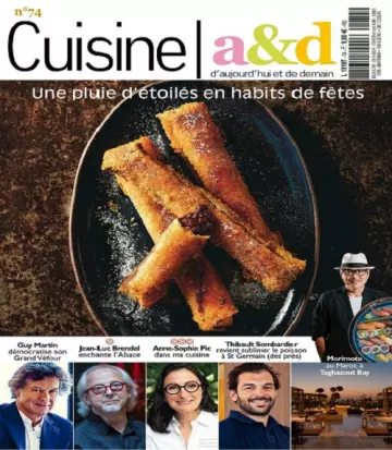 Cuisine A&D N°74 – Novembre-Décembre 2022